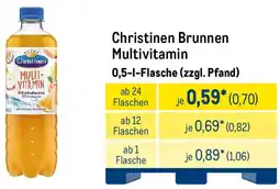 METRO Christinen Brunnen Multivitamin Angebot
