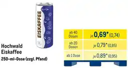 METRO Hochwald Eiskaffee Angebot