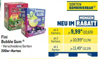 METRO Fini Bubble Gum Angebot