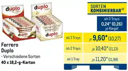 METRO Ferrero Duplo Angebot
