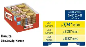 METRO Hanuta Angebot