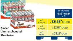 METRO Kinder Überraschungsei Angebot
