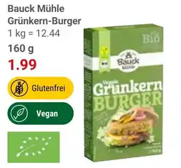 Globus Bauck Mühle Grünkern-Burger Angebot