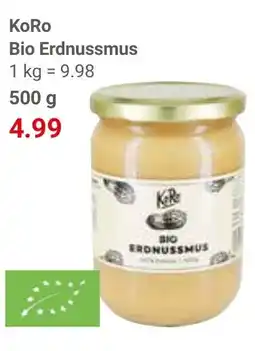 Globus KoRo Bio Erdnussmus Angebot