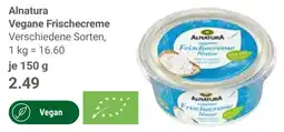 Globus Alnatura Vegane Frischecreme Angebot