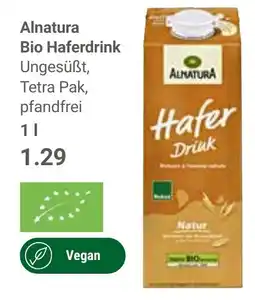 Globus Alnatura Bio Haferdrink Angebot