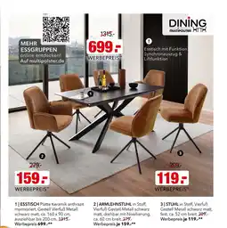 Multipolster Esstisch Angebot