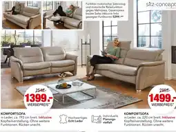 Multipolster Sitz-concept komfortsofa Angebot