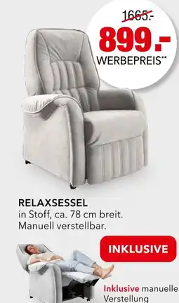 Multipolster Relaxsessel Angebot