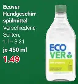 Globus Ecover Handgeschirrspülmittel Angebot