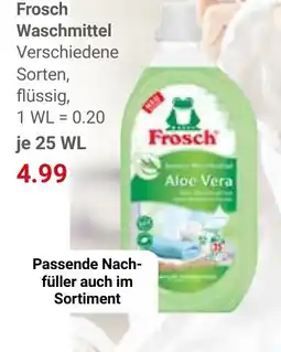 Globus Frosch Waschmittel Angebot