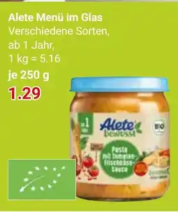 Globus Alete Menü im Glas Angebot