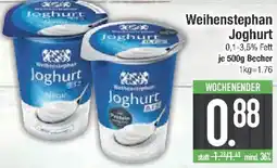 E-Center Weihenstephan Joghurt Angebot