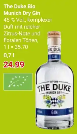 Globus The Duke Bio Munich Dry Gin Angebot