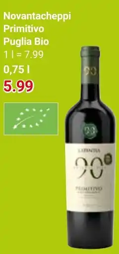 Globus Novantacheppi Primitivo Puglia Bio Angebot
