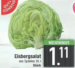 E-Center GUT & GÜNSTIG Eisbergsalat Angebot