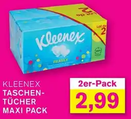 KODi KLEENEX TASCHENTÜCHER MAXI PACK Angebot
