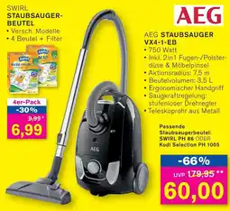 KODi AEG STAUBSAUGER VX4-1-EB Angebot