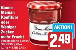 HIT Bonne Maman Konfitüre oder Weniger Zucker, mehr Frucht Angebot