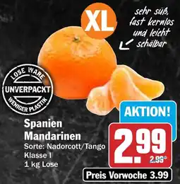 HIT Spanien Mandarinen Angebot