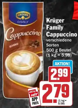 HIT Krüger Family Cappuccino Angebot