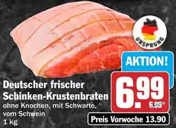 HIT Deutscher frischer Schinken-Krustenbraten Angebot