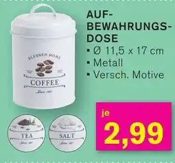 KODi AUF- BEWAHRUNGS- DOSE Angebot