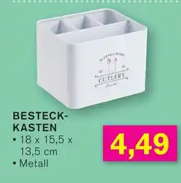 KODi BESTECK- KASTEN 18 x 15,5 x 13,5 cm ■ Metall Angebot