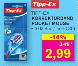 KODi Tipp-Ex KORREKTURBAND POCKET MOUSE Angebot