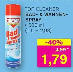 KODi TOP CLEANER BAD- & WANNEN- SPRAY Angebot