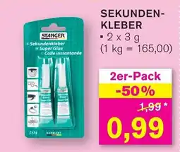 KODi STANGER SEKUNDEN- KLEBER 2er-Pack Angebot