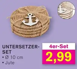 KODi UNTERSETZER- SET 4er-Set Angebot