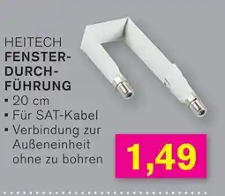 KODi HEITECH FENSTER- DURCH- FÜHRUNG Angebot