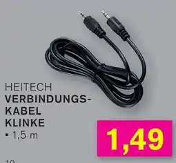 KODi HEITECH VERBINDUNGS- KABEL KLINKE ▪ 1,5 m Angebot