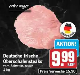 HIT Deutsche frische Oberschalensteaks Angebot