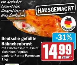 HIT Deutsche gefüllte Hähnchenbrust Angebot