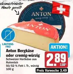 HIT Anton Bergkäse oder cremigwürzig Angebot