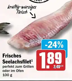 HIT Frisches Seelachsfilet Angebot