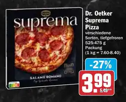HIT Dr. Oetker Suprema Pizza Angebot