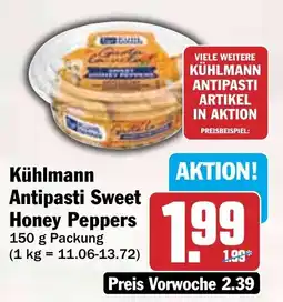 HIT Kühlmann Antipasti Sweet Honey Peppers Angebot