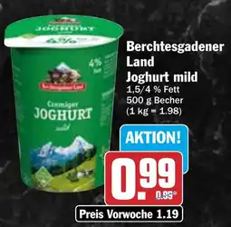 HIT Berchtesgadener Land Joghurt mild Angebot