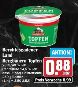 HIT Berchtesgadener Land Bergbauern Topfen Angebot