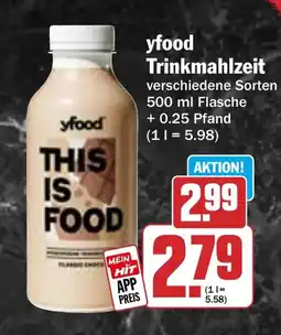 HIT yfood Trinkmahlzeit Angebot