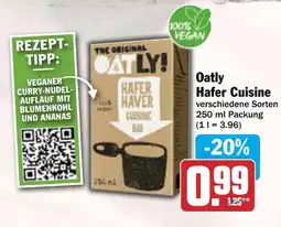 HIT Oatly Hafer Cuisine Angebot