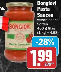 HIT Bongiovi Pasta Saucen Angebot