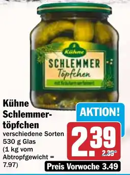 HIT Kühne Schlemmertöpfchen Angebot