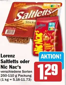 HIT Lorenz Saltletts oder Nic Nac's Angebot