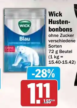 HIT Wick Hustenbonbons Angebot