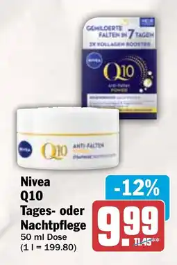 HIT Nivea Q10 Tages- oder Nachtpflege Angebot