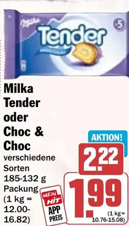 HIT Milka Tender oder Choc & Choc Angebot